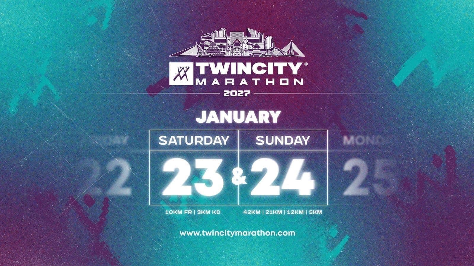 Twincity Marathon 2027 banner